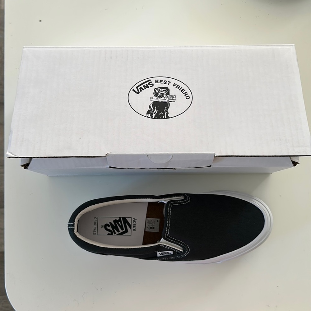 Vans Vault x Adsum OG slip on LX. US men’s 8.5.